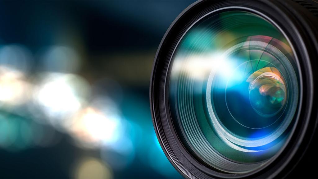 image of a machine vision camera lens